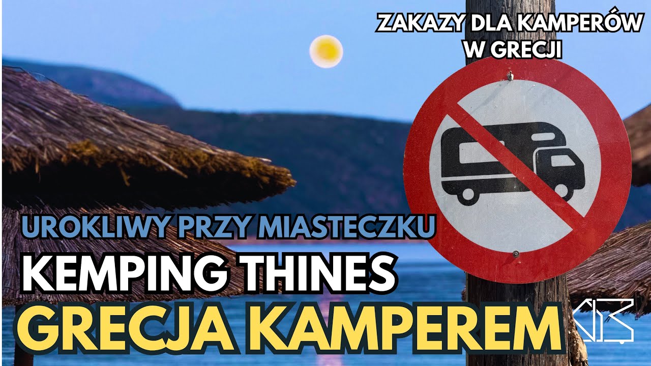 Kemping Thines w Grecji przy miasteczku Foinikounta. Grecja Peloponez kamperem. Domowo i przyjaźnie 