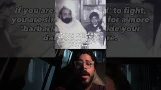 If you are too ‘civilized’ to fight - Gopal patha #india #modi #congress #politics #philosophy