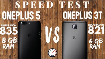 FASTEST Smartphone in the World !!! Oneplus 5 vs Oneplus 3T speed test