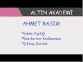 AHMET RASİM'İN EDEBİ KİŞİLİĞİ VE ESERLERİ