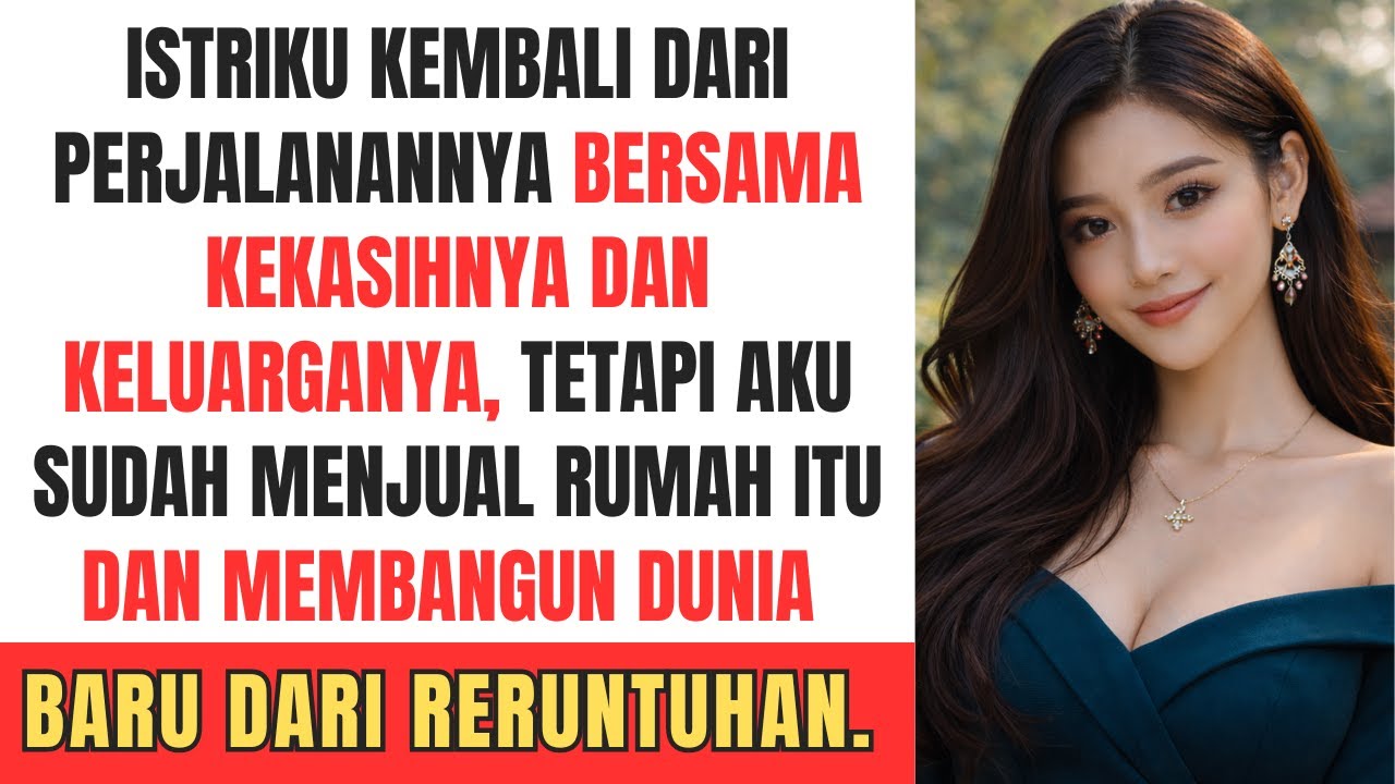 Istriku kembali dari perjalanannya bersama kekasihnya dan keluarganya, tetapi aku sudah menjual ruma