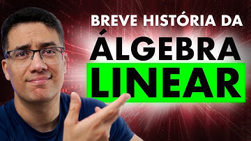 Uma Breve HISTÓRIA da ÁLGEBRA LINEAR