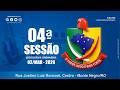 4ª Sessão Ordinária - CMMN/RO (02/03/2026)