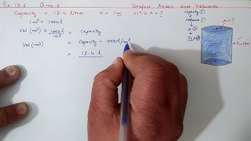 Chapter:13 Exercise:13.6 Q.6 Surface Areas and Volumes | Ncert Maths Class 9 | Cbse