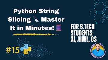 Python String Slicing Master It in Minutes! 🔪🧵