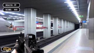 Commando Sniper Action Subway Game 3D screenshot 1