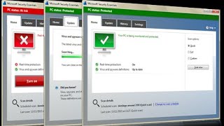 تحديث برنامج microsoft security essentials بشكل يدوي