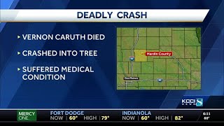 Iowa State Patrol: Man dies in crash after suffering medical condition