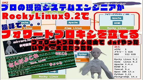 #007【Linux サーバー構築】Rocky Linux 9.2 上に Apache を使ってフォワードプロキシを立てる。ホワイトリスト型フォワードプロキシの接続許可の幅を広げる。