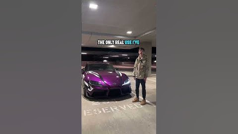 HIDDEN FEATURE on the SUPRA! #a90supra #supramk5 #toyotasupra #supra