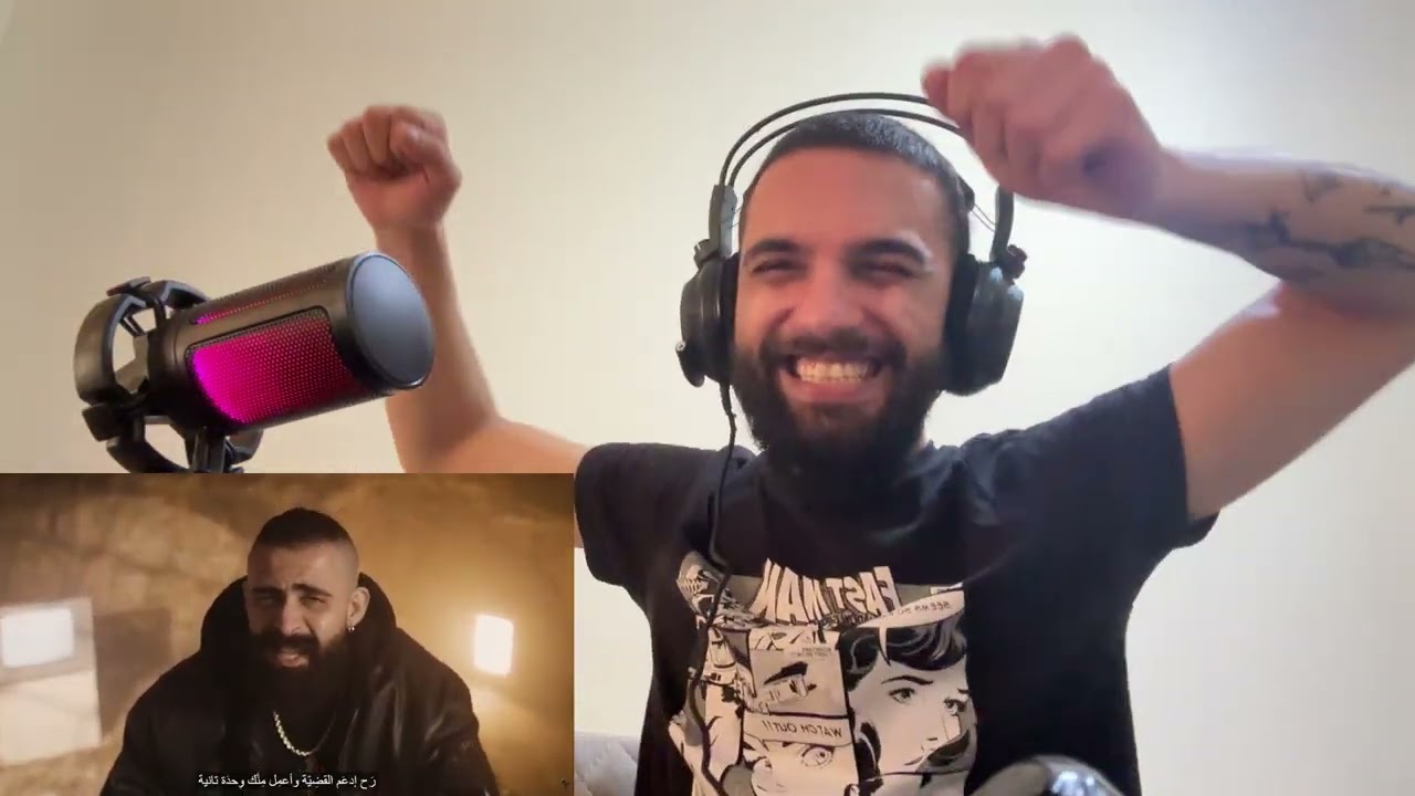 REACTING TO Kasr 3aj | كسر عاج [DISS ALDARWISH] - Nizar Zgheib x ‪@AnthonySamarany‬