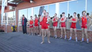 2014 APS Head of the River Fairbairn Cup presentation to Scotch College