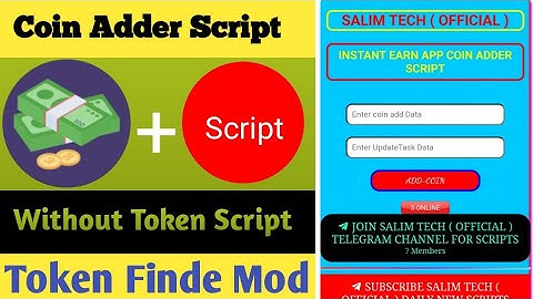 Instant Earn App Coin Adder Script !! Instant Earn App Refer Script !! Instant Earn App