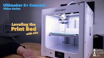 Ultimaker 2+ Connect Series: Leveling the Build Plate | ASH Program Tutorial