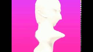 Vaporwave spinning Tiberius GIF