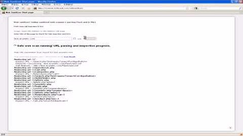 WebSanitizer ScanningVideotest acunetix com