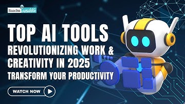 Top AI Tools Revolutionizing Work & Creativity in 2024 | Transform Your Productivity