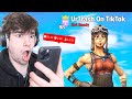 I Put My Tik Tok In My Fortnite Name...