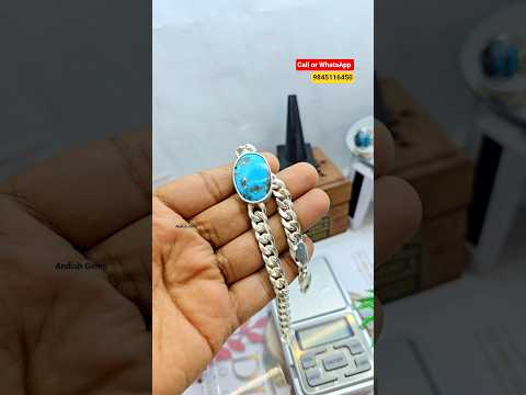 Feroza Bracelet Detail Video | Detailed Video Of Salman Khan Feroza Turquoise Silver Bracelet #hyd