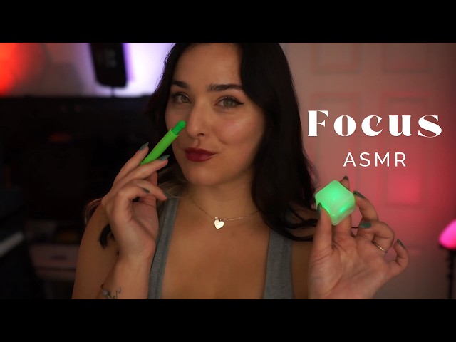 ASMR Focus on Me 👀 You Can’t Look Away 🌀Trippy Focus Triggers