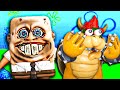 SpongeBob.EXE | Bowser Plays Roblox ESCAPE CreepBob obby Like PRO