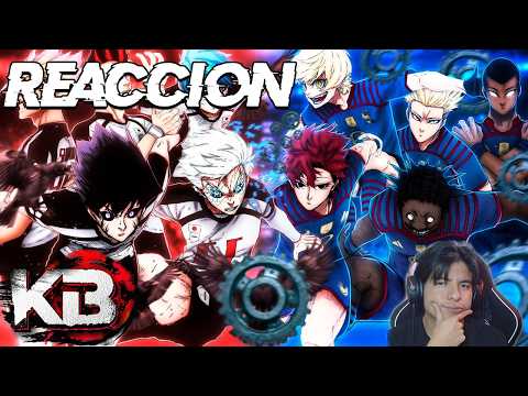 REACCIÓN | Japón x Francia (Blue Lock) | Mecanismo de Cuervos | Kballero