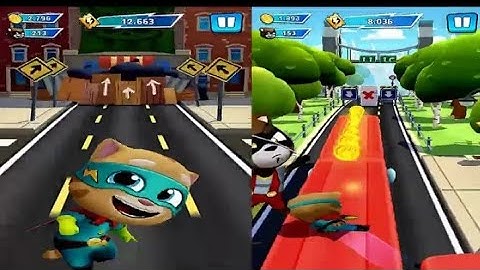 Talking Tom Hero Dash -Speed Run, CoolAndroid Reverse Gameplay- Part 4