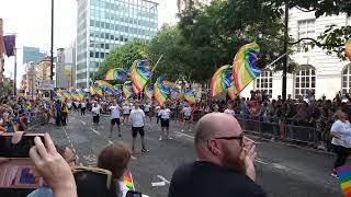 Manchester Pride Parade March CSD Demo 2023 St Peter's Square