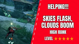 [MHRS] Monster Hunter Rise SunBreak [Switch]: Helping! Skies Flash, Clouds Boom