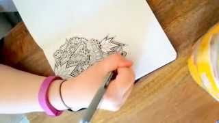 My First Speed Drawing (ElFineLines)