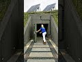 In this video, a small tunnel was transformed into a secret compartment