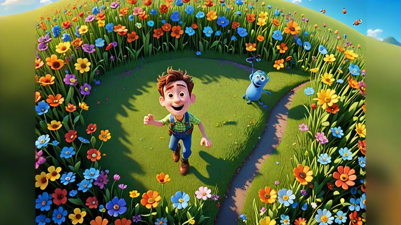 My Shadow Ran Away! 🖤🏃♂️ | Fun Kids Song & Story | Learn Shadows ...