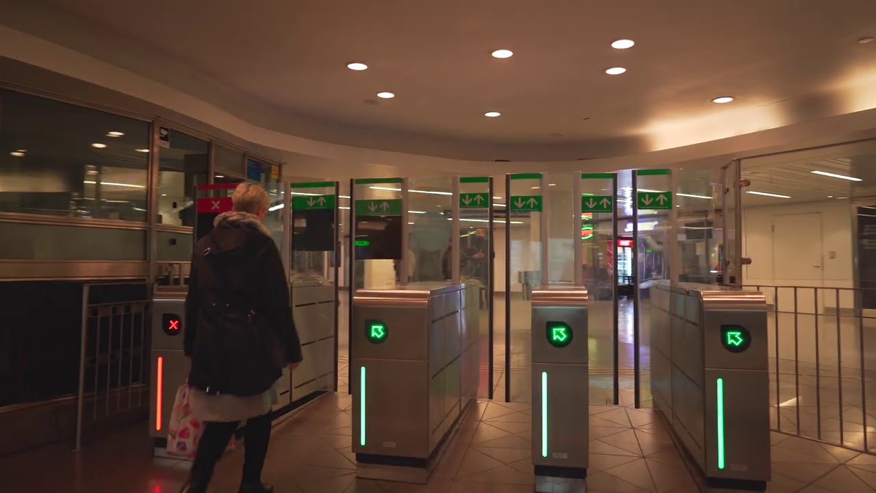 Sweden, Subway ride from T-Centralen to Hötorget + walk to Izmir Kebab