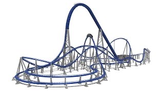 Intamin Megarush Concept Raw Pov -- Nolimits 2 60Fps