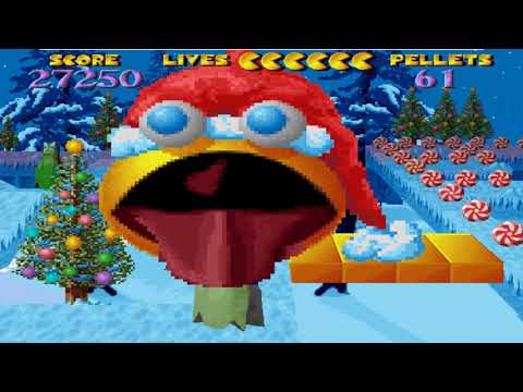 3D Maze Man Adventures in Winter Wonderland full game play