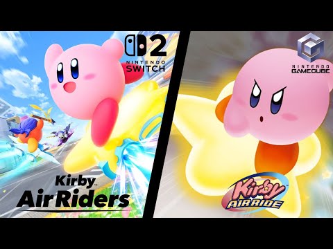 Kirby Air Riders (Switch 2) vs Kirby Air Ride (Gamecube)