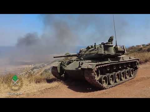 الجيش اللبناني مناورة قتالية بحضور قائد الجيش جوزف عون 