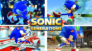 Customizable Sonic Mod | Sonic Generations PC 4K Gameplay