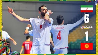 #ACFutsal2024 | Quarter-final : Islamic Republic Of Iran 6 - 1 Kyrgyz Republic