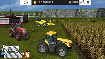 JCB Fastrac In Farming Simulator 16 - Fs16 Timelapse