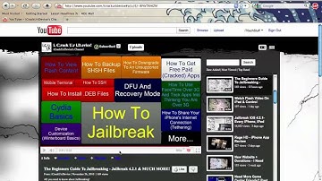 Jailbreak 4.2.1 & The Beginners Guide to Jailbreaking - iCu iD