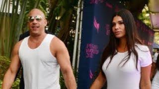 Vin Diesel with Paloma Jiménez (street style) Details