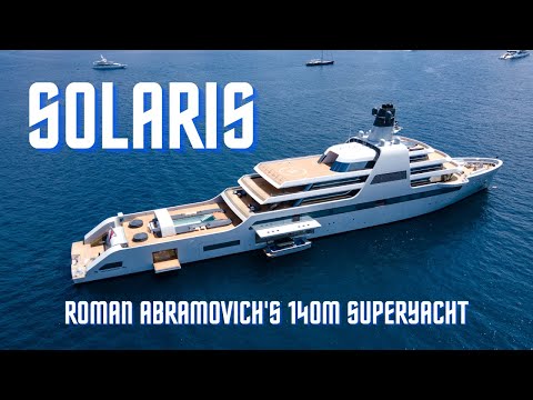 Brand New 140m superyacht SOLARIS owned by Roman Abramovich #SOLARIS #SUPERYACHT #MEGAYACHT