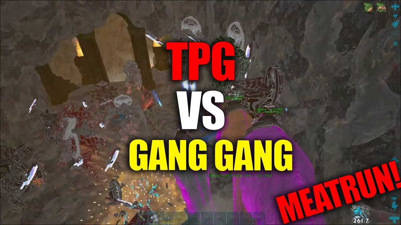 MEATRUNNING GANG GANG´s Mek Party on 2 Servers & Defending TPG | ARK Official PVP