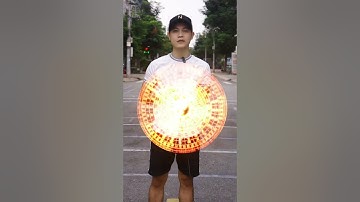 Thử bận áo trắng và trực tiếp test mẩu quạt led 3D hologram vào ban ngày và cái kết|NTX 3D hologram