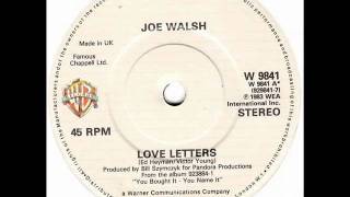 Joe Walsh - Love Letters (Straight From Your Heart) chords