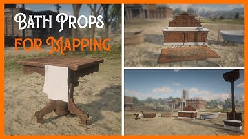 Bath Props for Your Mappings! | Spooner | RedM 🛁