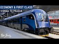 TRIP REPORT | CD railjet | Economy vs First class | Vienna to Prague