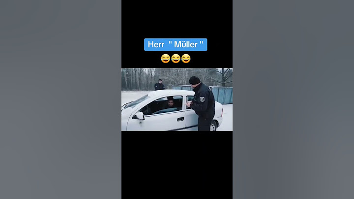 Herr Müller 😉 #Polizei #kontrolle #ausweis #ausländer #witzig #lustig #funny