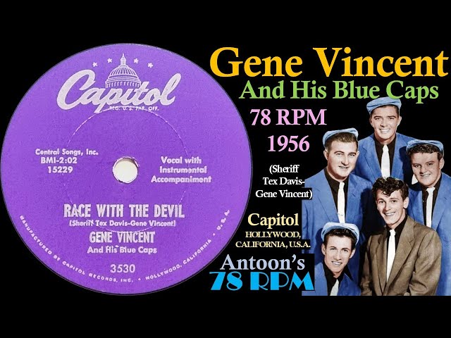 Gene Vincent/The Capitol Years 56-63 10枚 Gene Vincent/The Capitol